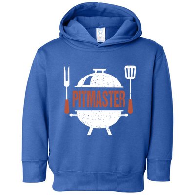 Pitmaster Bbq Grill Barbecue Gift Toddler Hoodie