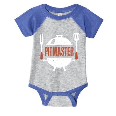 Pitmaster Bbq Grill Barbecue Gift Infant Baby Jersey Bodysuit
