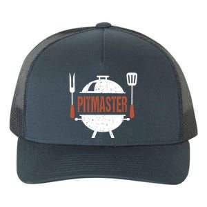 Pitmaster Bbq Grill Barbecue Gift Yupoong Adult 5-Panel Trucker Hat