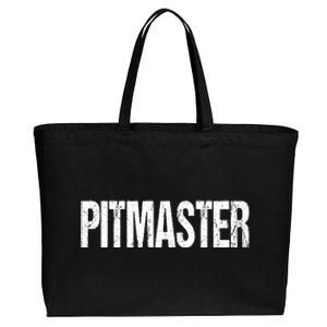 Pitmaster Bbq Grill Barbecue Gift Cotton Canvas Jumbo Tote