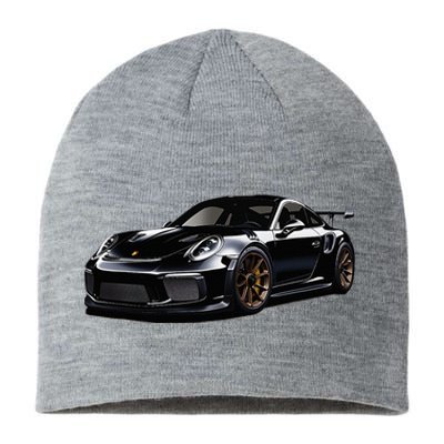 Porsc Black Gt 3 Rs Sport Car Coupe 911 Racecar Sustainable Beanie