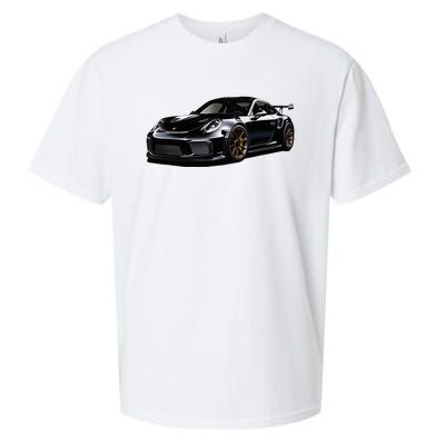 Porsc Black Gt 3 Rs Sport Car Coupe 911 Racecar Sueded Cloud Jersey T-Shirt