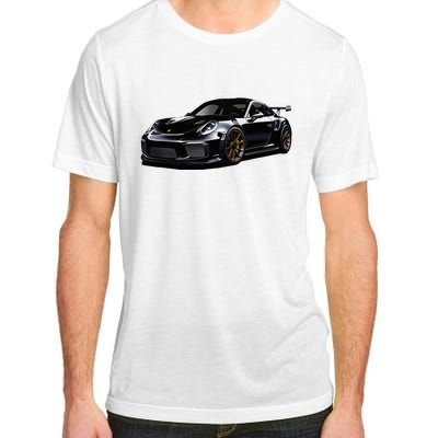 Porsc Black Gt 3 Rs Sport Car Coupe 911 Racecar Adult ChromaSoft Performance T-Shirt