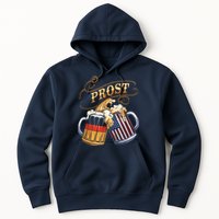 Prost Beer German American Flag Oktoberfest Hoodie