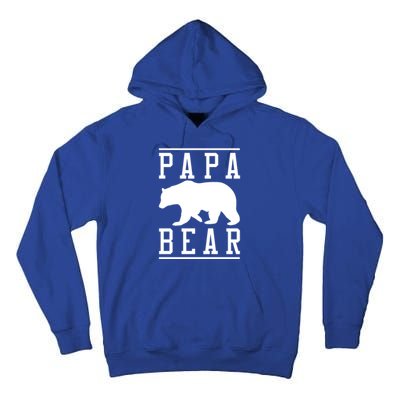 Papa Bear Great Gift Tall Hoodie