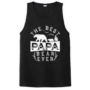 Papa Bear Gift With Cub Dad Christmas Birthday Gift PosiCharge Competitor Tank