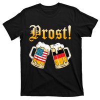 Prost Beer German American Flag Oktoberfest T-Shirt