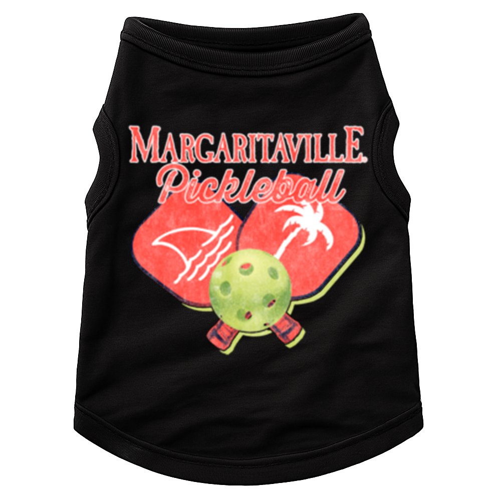 Pickleball Ballin Gift Doggie Tank