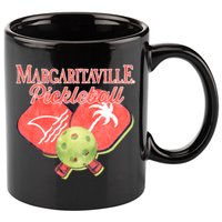 Pickleball Ballin Gift 11oz C Handle Ceramic Mug