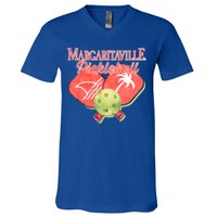 Pickleball Ballin Gift V-Neck T-Shirt