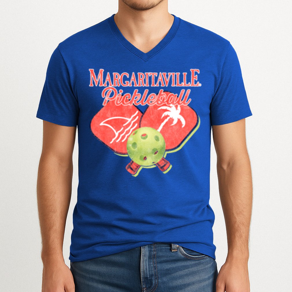 Pickleball Ballin Gift V-Neck T-Shirt
