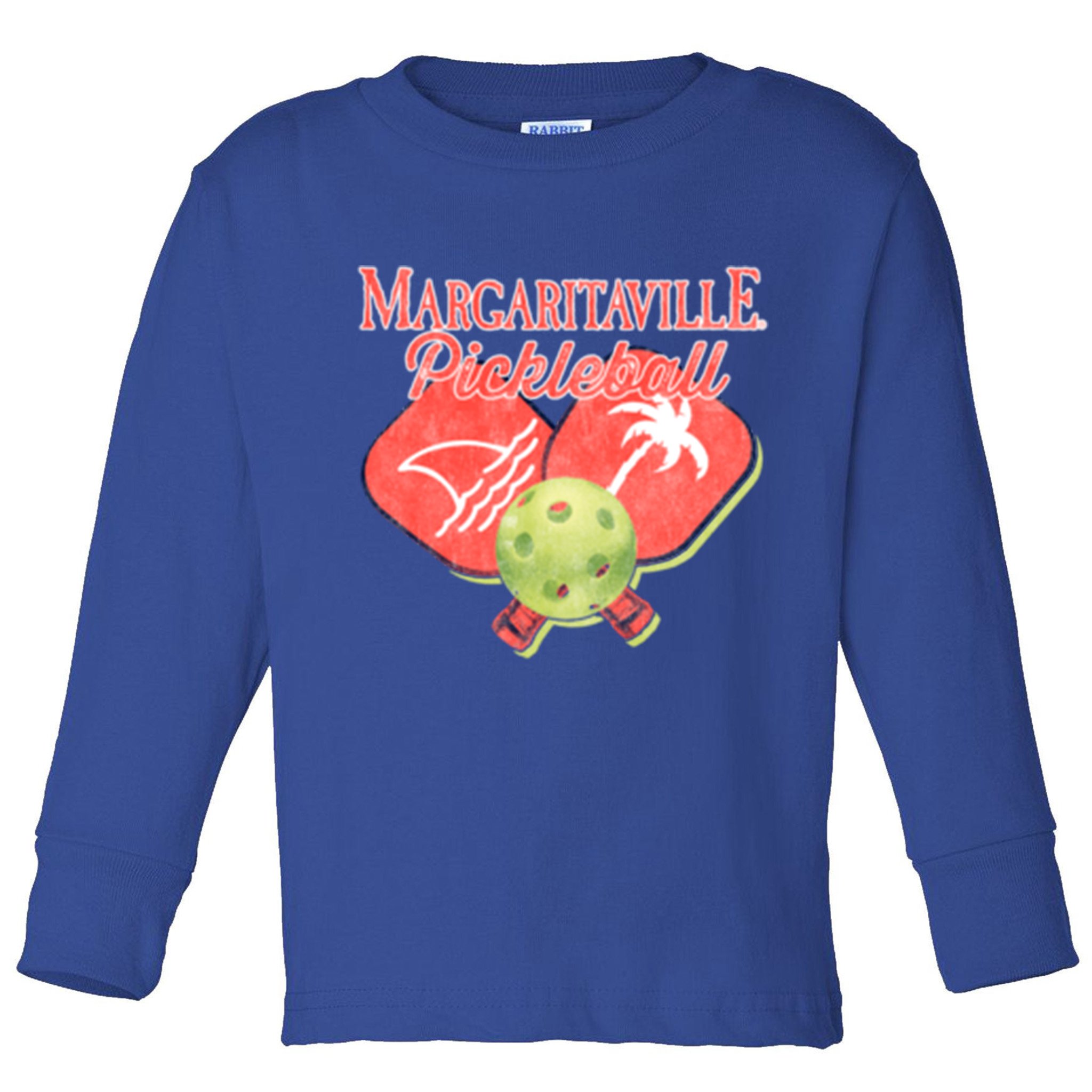 Pickleball Ballin Gift Toddler Long Sleeve Shirt