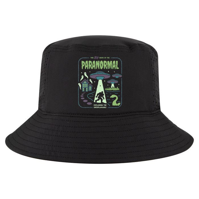 Paranormal Bigfoot Ghosts Aliens Sasquatch UFO Halloween Cool Comfort Performance Bucket Hat