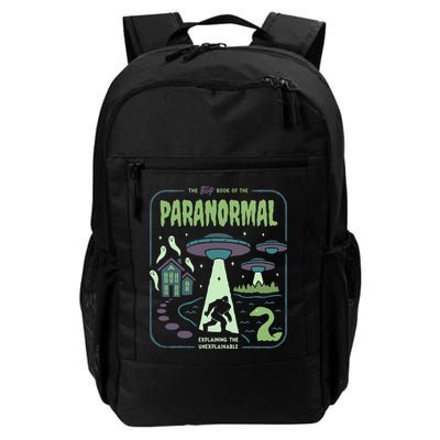 Paranormal Bigfoot Ghosts Aliens Sasquatch UFO Halloween Backpack