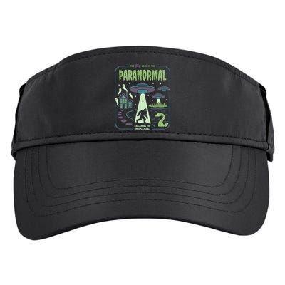 Paranormal Bigfoot Ghosts Aliens Sasquatch UFO Halloween Adult Drive Performance Visor