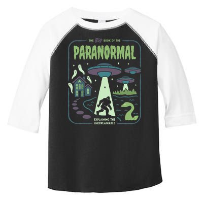 Paranormal Bigfoot Ghosts Aliens Sasquatch UFO Halloween Toddler Fine Jersey T-Shirt