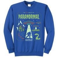 Paranormal Bigfoot Ghosts Aliens Sasquatch UFO Halloween Sweatshirt