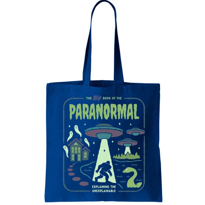 Paranormal Bigfoot Ghosts Aliens Sasquatch UFO Halloween Bag