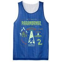 Paranormal Bigfoot Ghosts Aliens Sasquatch UFO Halloween Mesh Reversible Basketball Jersey Tank