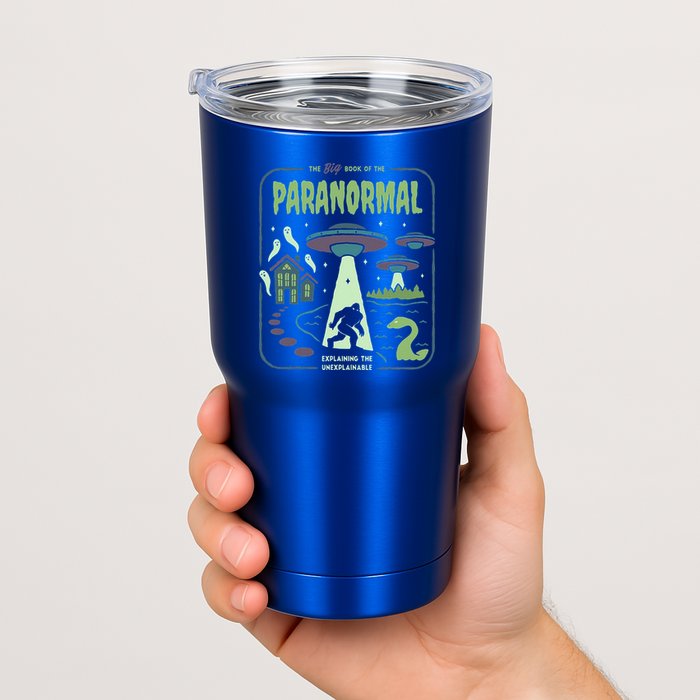 Paranormal Bigfoot Ghosts Aliens Sasquatch UFO Halloween Tumbler