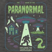 Paranormal Bigfoot Ghosts Aliens Sasquatch UFO Halloween Vector Backpack