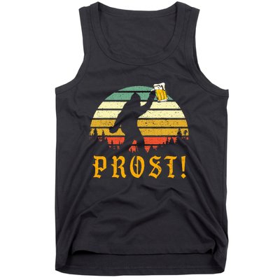 Prost Bigfoot German Oktoberfest Love Drinking Beer Tank Top