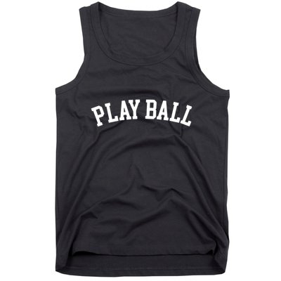 Play Ball Game Day Tank Top