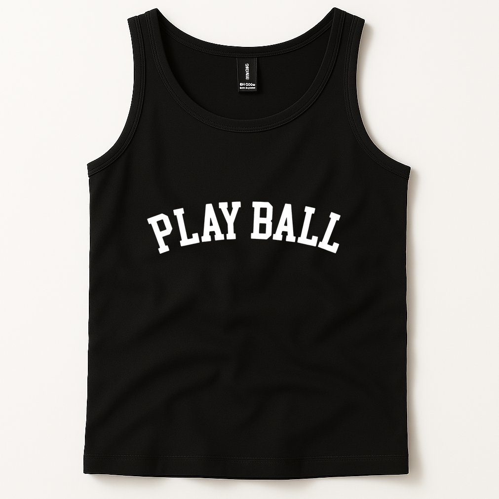 Play Ball Game Day Tank Top
