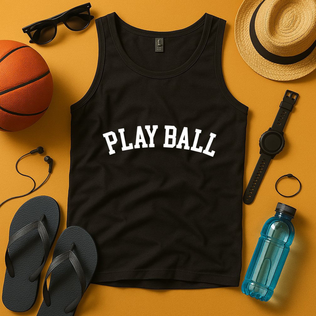 Play Ball Game Day Tank Top