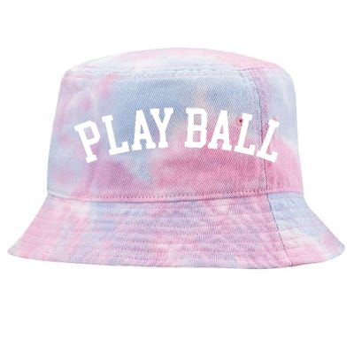 Play Ball Game Day Tie-Dyed Bucket Hat