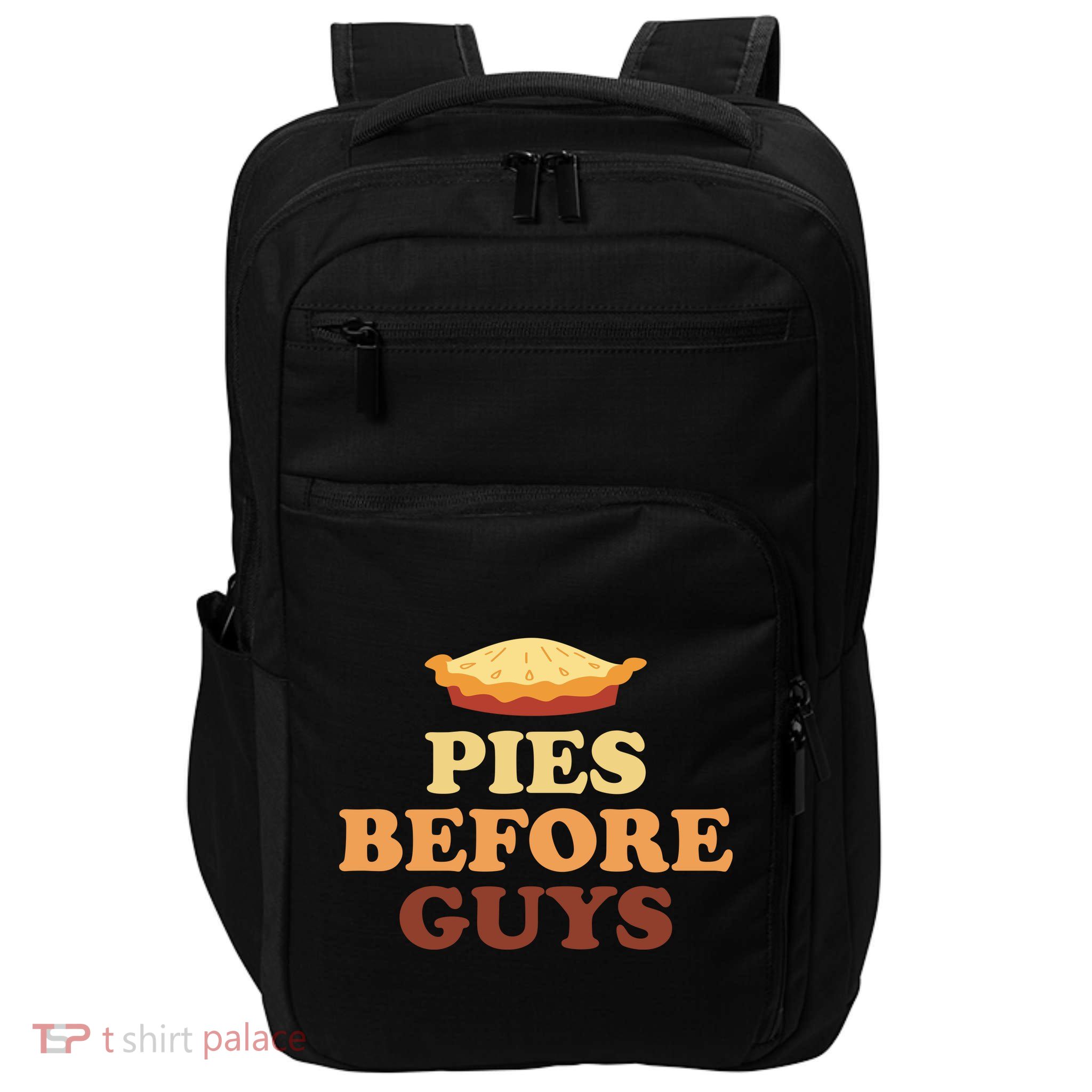 Pies Before Guys Funny Thanksgiving Impact Tech Backpack