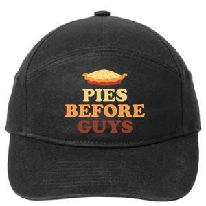 Pies Before Guys Funny Thanksgiving 7-Panel Snapback Hat