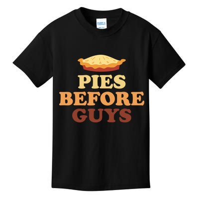 Pies Before Guys Funny Thanksgiving Kids T-Shirt