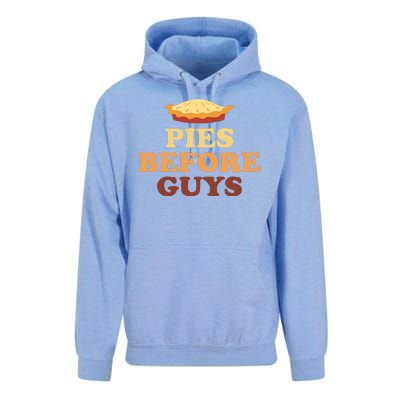 Pies Before Guys Funny Thanksgiving Unisex Surf Hoodie