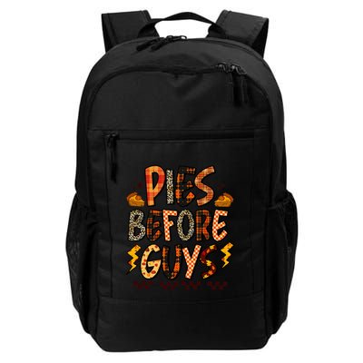Pies Before Guys Funny Baby Thanksgiving Vibes Groovy Backpack