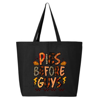 Pies Before Guys Funny Baby Thanksgiving Vibes Groovy 25L Jumbo Tote