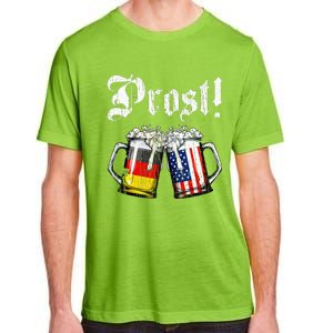 Prost Beer German American Flag Adult ChromaSoft Performance T-Shirt