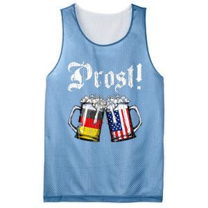 Prost Beer German American Flag Mesh Reversible Basketball Jersey Tank