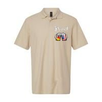 Prost Beer German American Flag Softstyle Adult Sport Polo