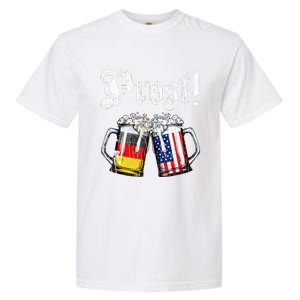 Prost Beer German American Flag Garment-Dyed Heavyweight T-Shirt