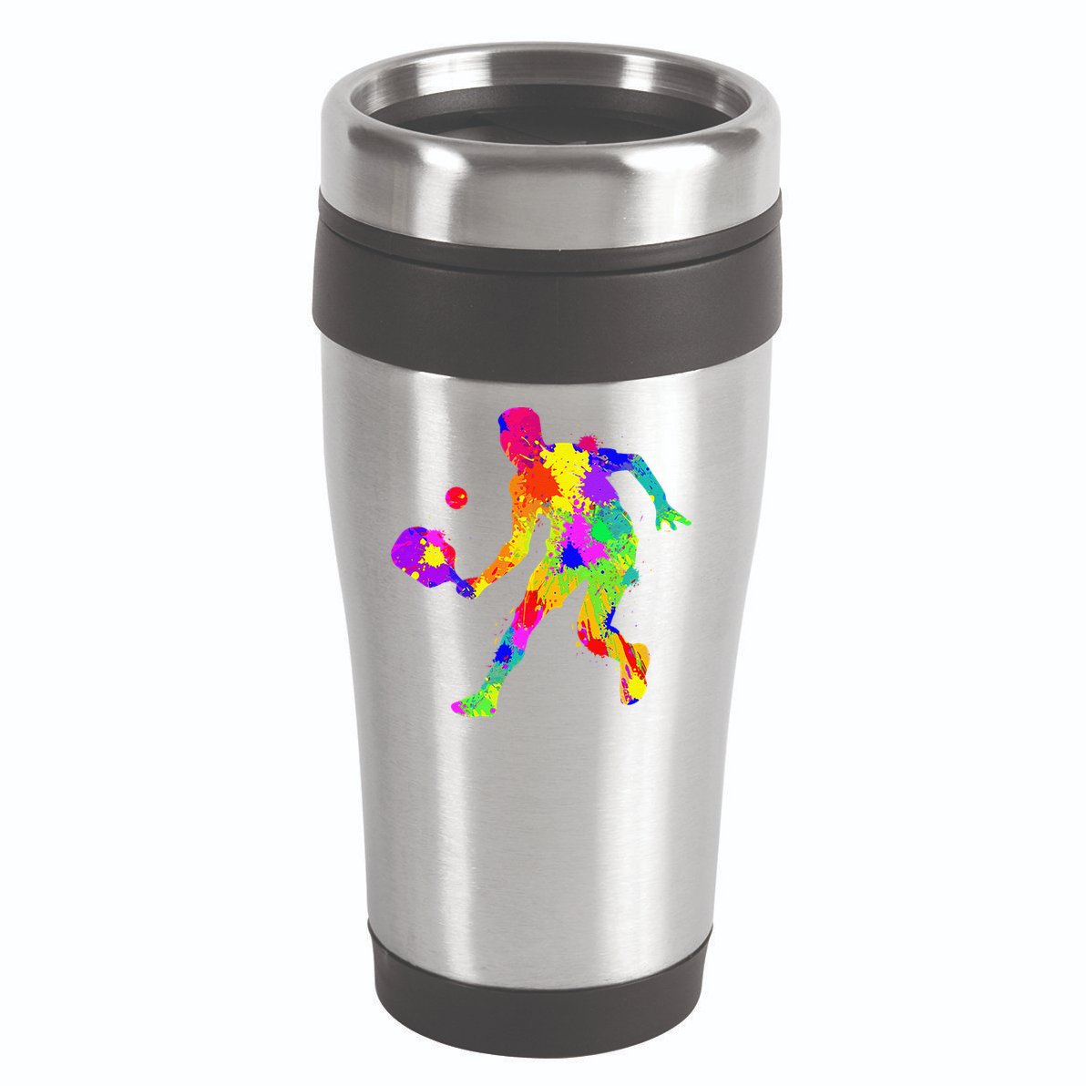 Pickleball Boy Gift 16oz Travel Tumbler