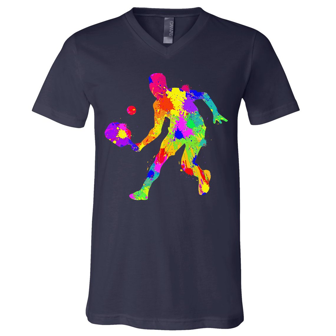 Pickleball Boy Gift V-Neck T-Shirt