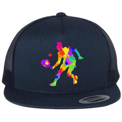 Pickleball Boy Gift Flatbill Hat