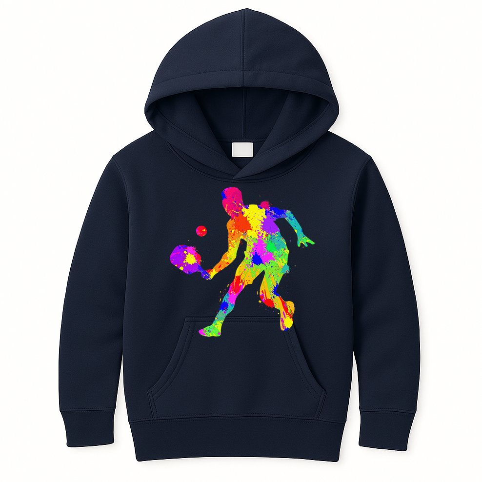 Pickleball Boy Gift Kids Hoodie