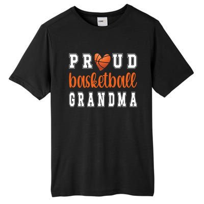 Proud Basketball Grandma Grandmother Of Basketball Player Great Gift Tall Fusion ChromaSoft Performance T-Shirt