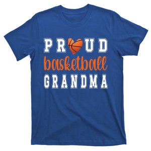 Proud Basketball Grandma Grandmother Of Basketball Player Great Gift T-Shirt