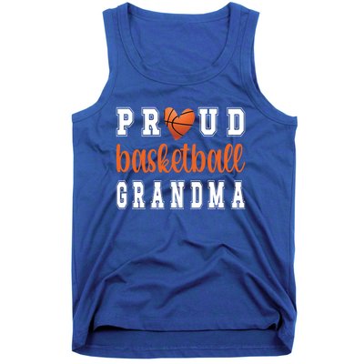 Proud Basketball Grandma Grandmother Of Basketball Player Great Gift Tank Top