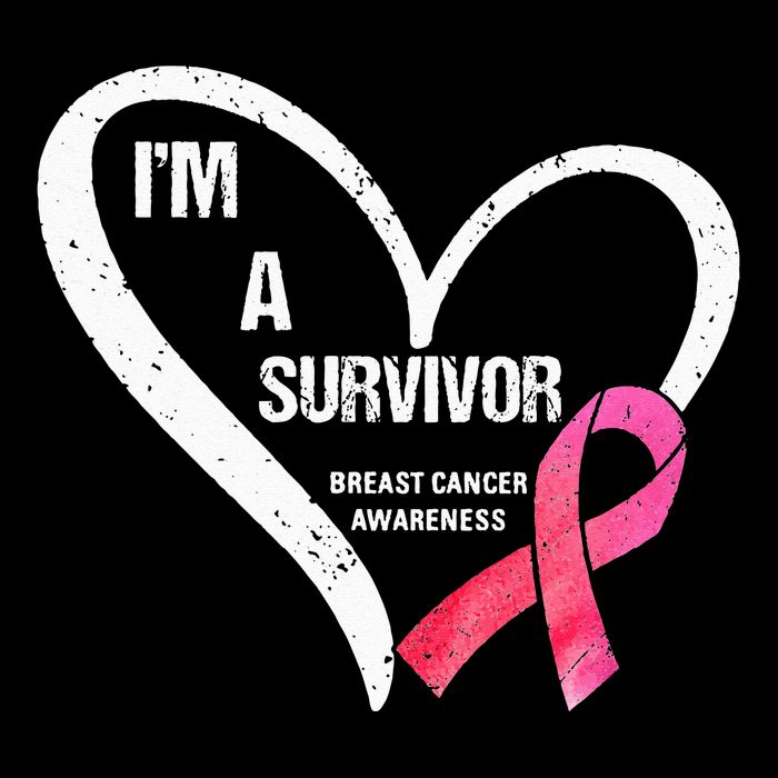 pink butterfly heart im a survivor breast cancer awareness Impact Tech Backpack
