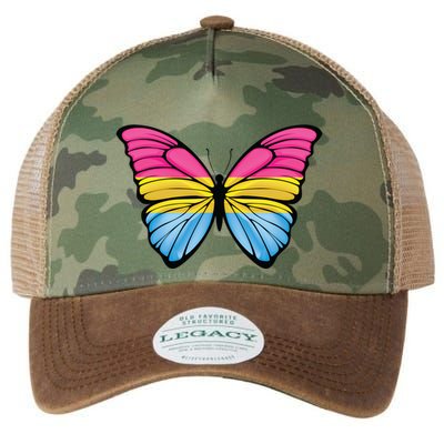 Pansexual Butterfly Hypolimnas Pan Pride Flag Pansexuality Legacy Tie Dye Trucker Hat