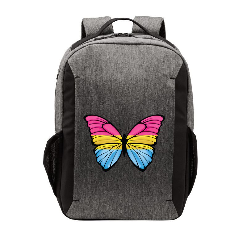 Pansexual Butterfly Hypolimnas Pan Pride Flag Pansexuality Vector Backpack